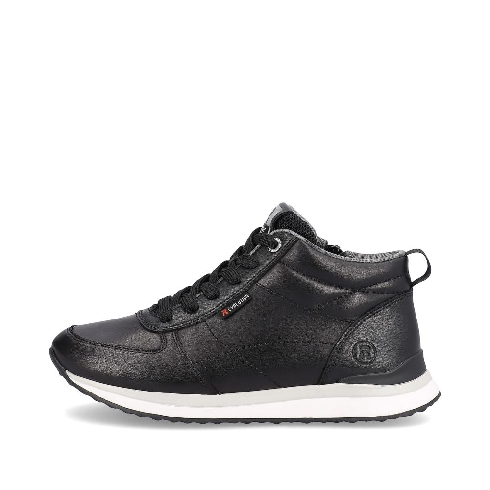 Rieker Schuhe | EVOLUTION Damen Sneaker High deep black