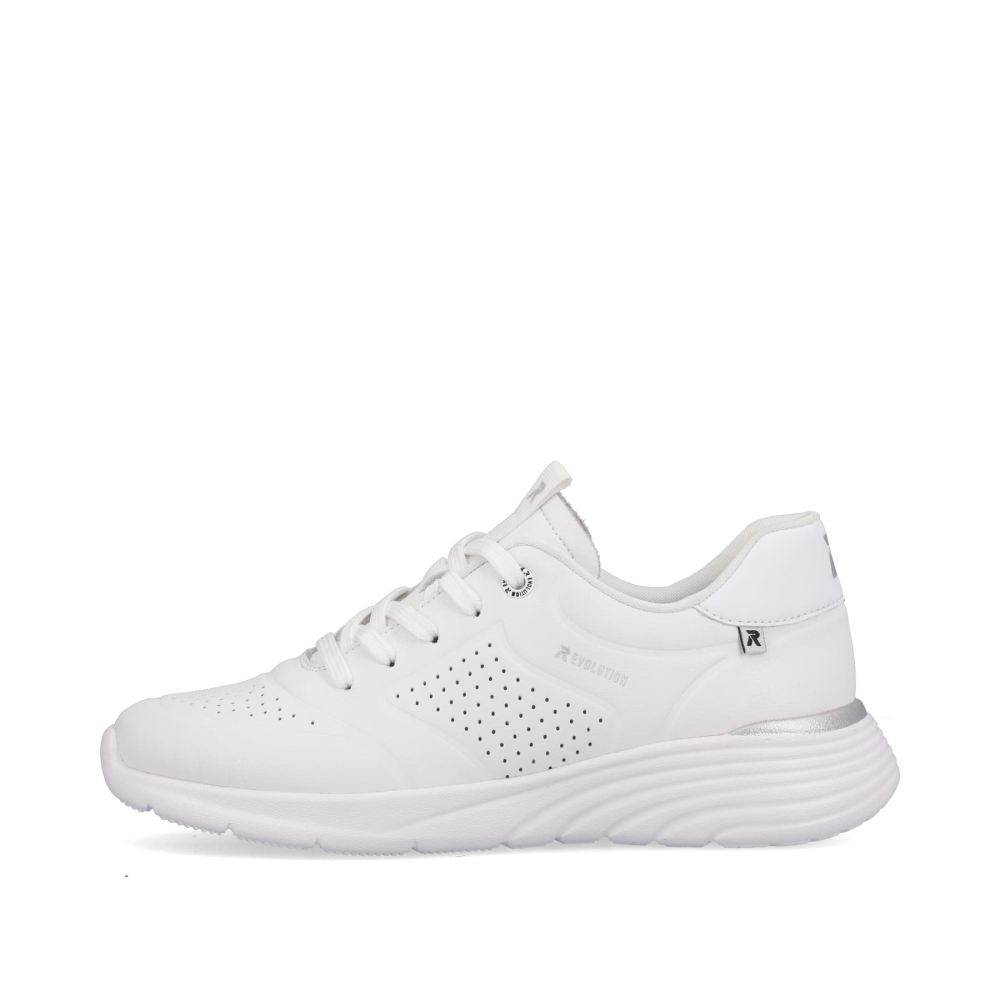 Rieker Schuhe | EVOLUTION Damen Sneaker Low crystal white