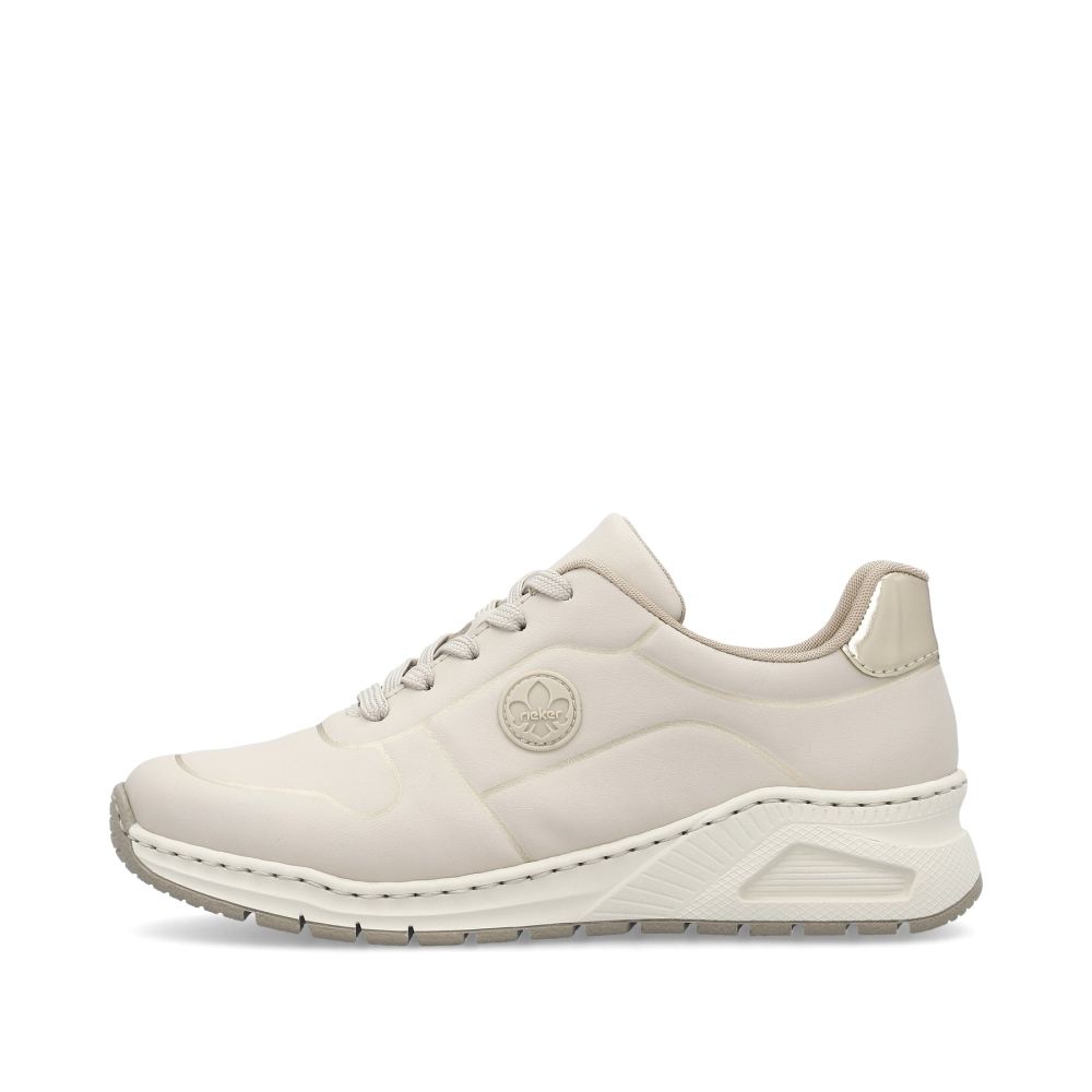 Rieker Schuhe | Damen Sneaker Low hellbeige