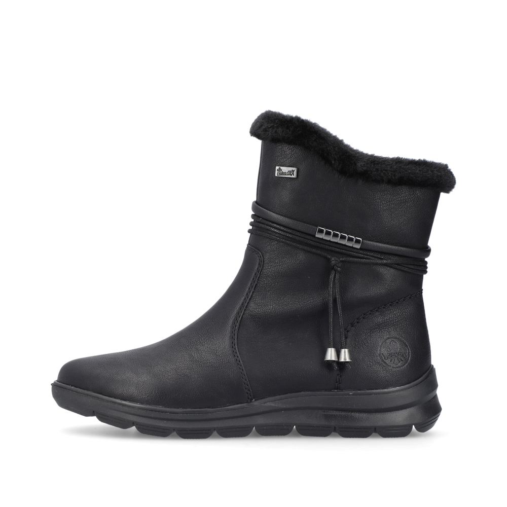 Rieker Schuhe | Damen Kurzstiefel tiefschwarz