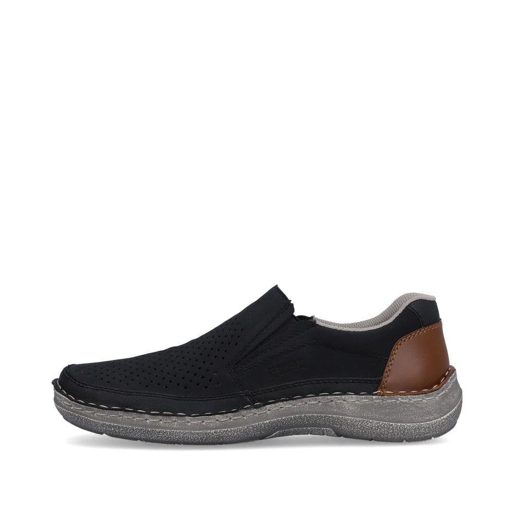 Rieker Schuhe | Herren Slipper ozeanblau