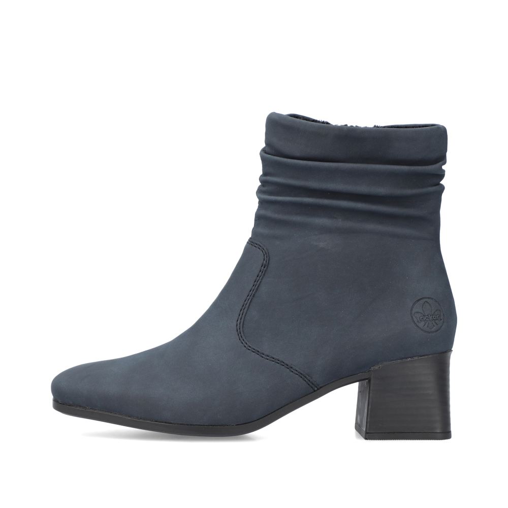 Rieker Schuhe | Damen Stiefeletten pazifikblau