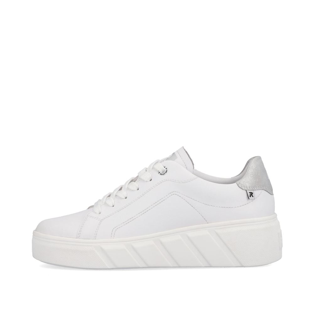 Rieker Schuhe | EVOLUTION Damen Sneaker Low crystal white