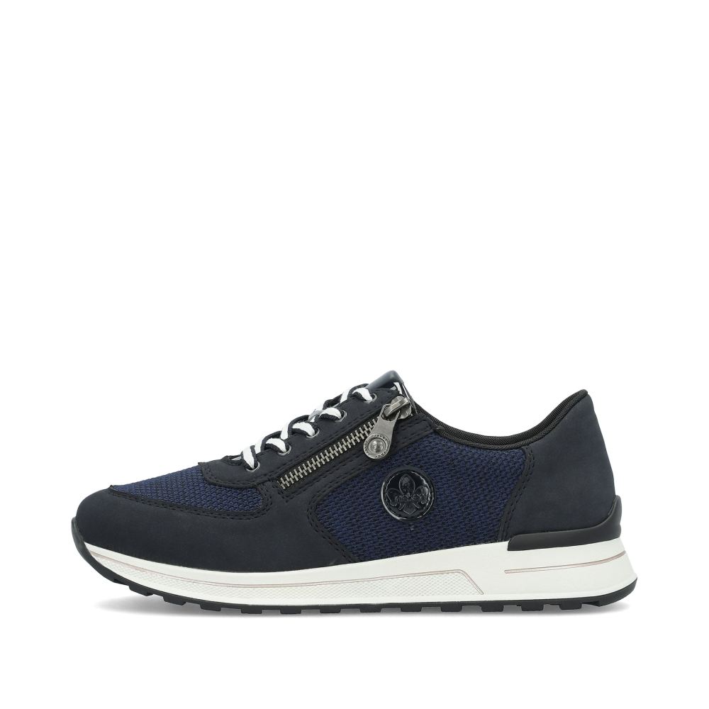 Rieker Schuhe | Damen Sneaker Low marineblau