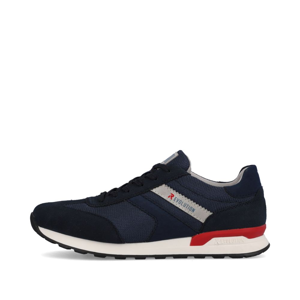 Rieker Schuhe | EVOLUTION Herren Sneaker Low atlantic blue