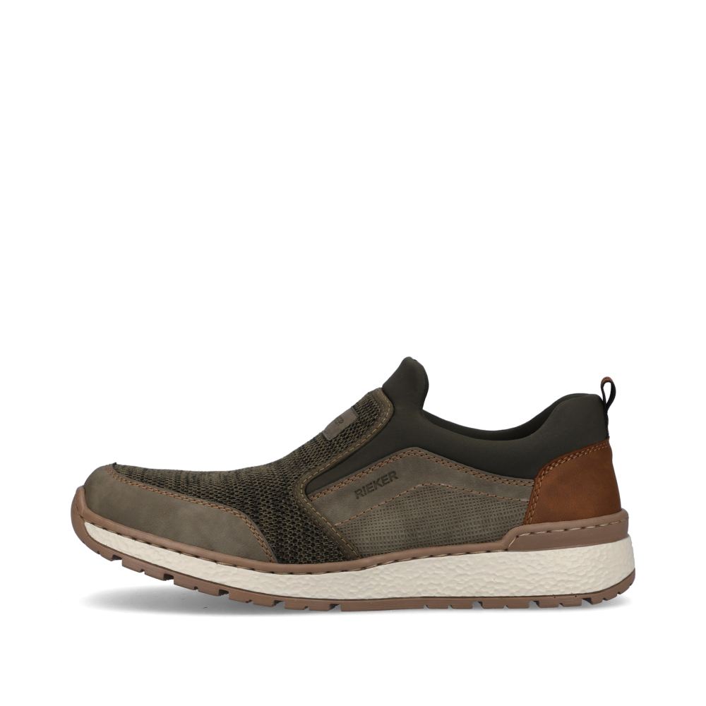 Rieker Schuhe | Herren Slipper grungrau