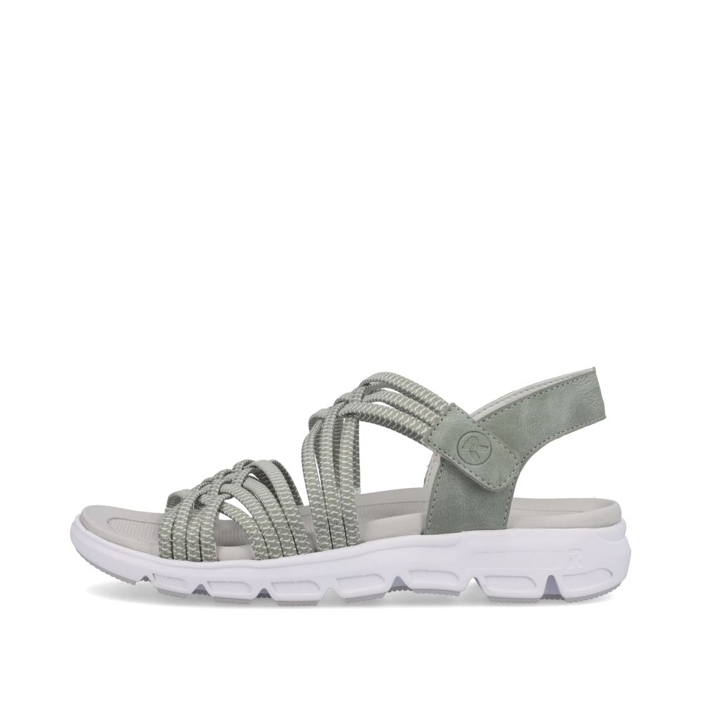 Rieker Schuhe | EVOLUTION Damen Trekkingsandalen mint green