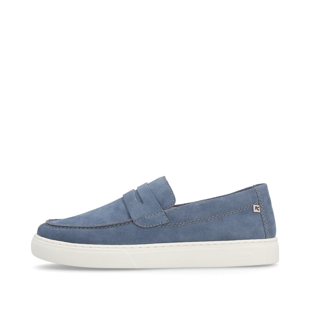 Rieker Schuhe | EVOLUTION Herren Slipper ocean blue