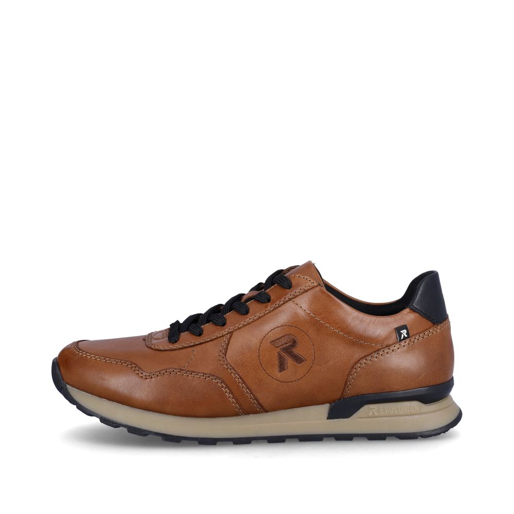 Rieker Schuhe | EVOLUTION Herren Sneaker Low nut brown