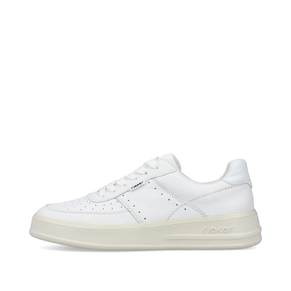 Rieker Schuhe | Damen Sneaker Low reinweiss