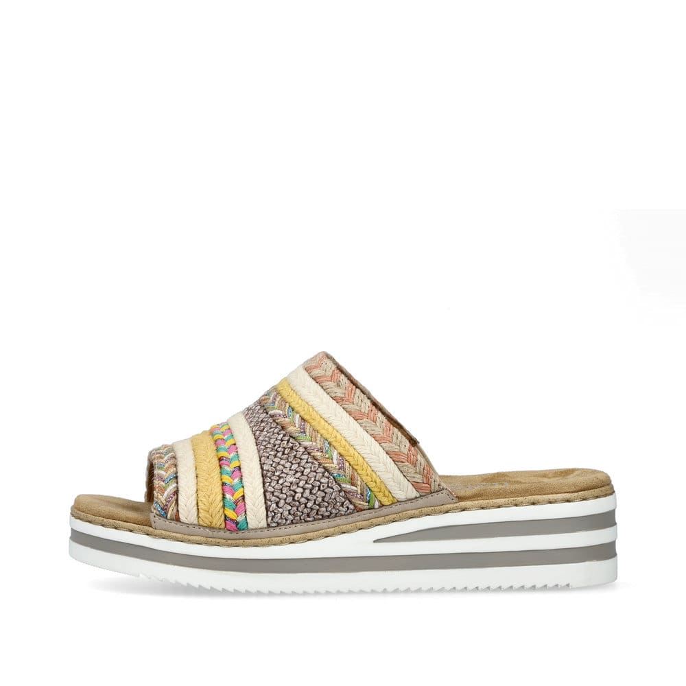 Rieker Schuhe | Damen Pantoletten multi