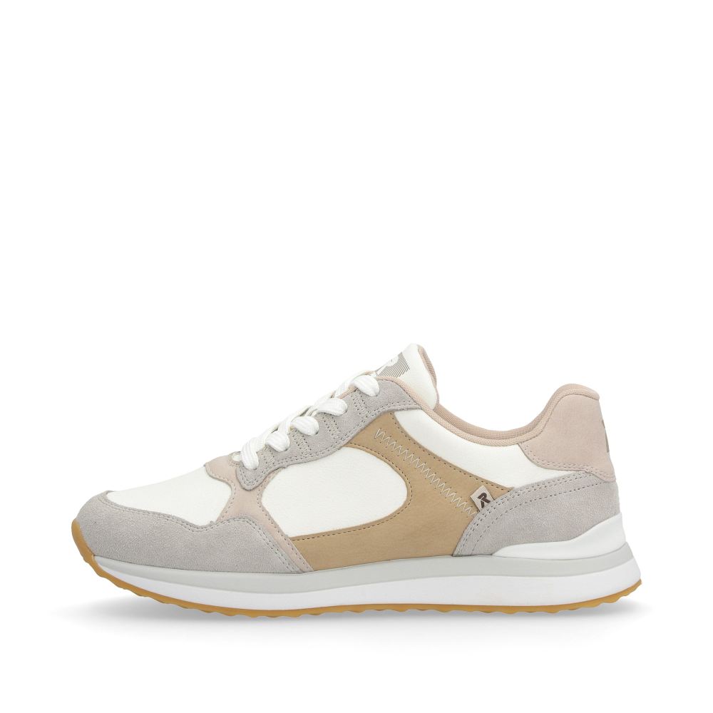 Rieker Schuhe | EVOLUTION Damen Sneaker Low dust beige