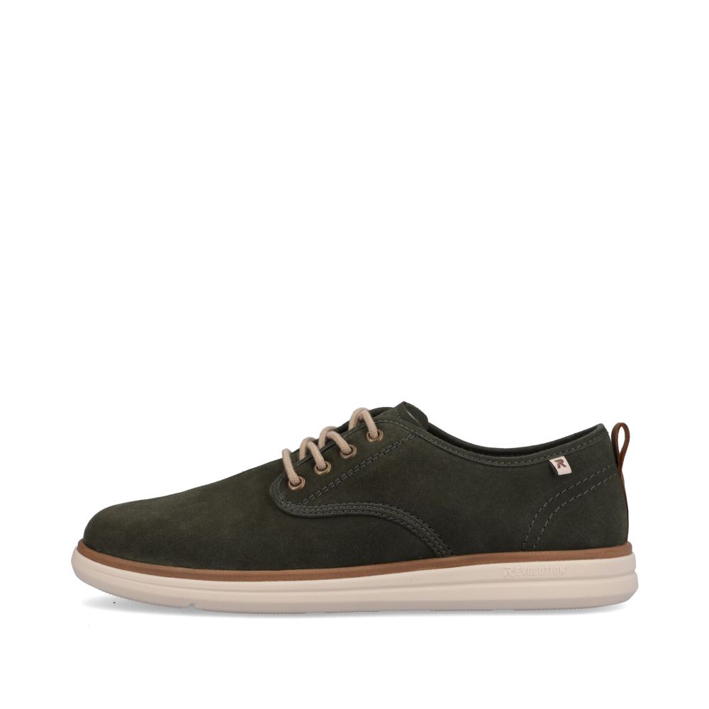 Rieker Schuhe | EVOLUTION Herren Slipper forest green